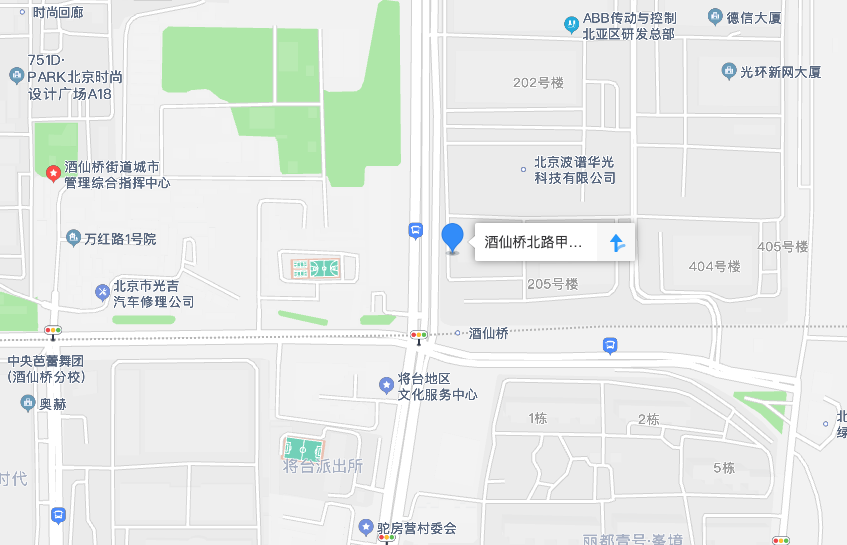 北京市朝阳区酒仙桥北路甲10号电子城 · IT产业园204号楼